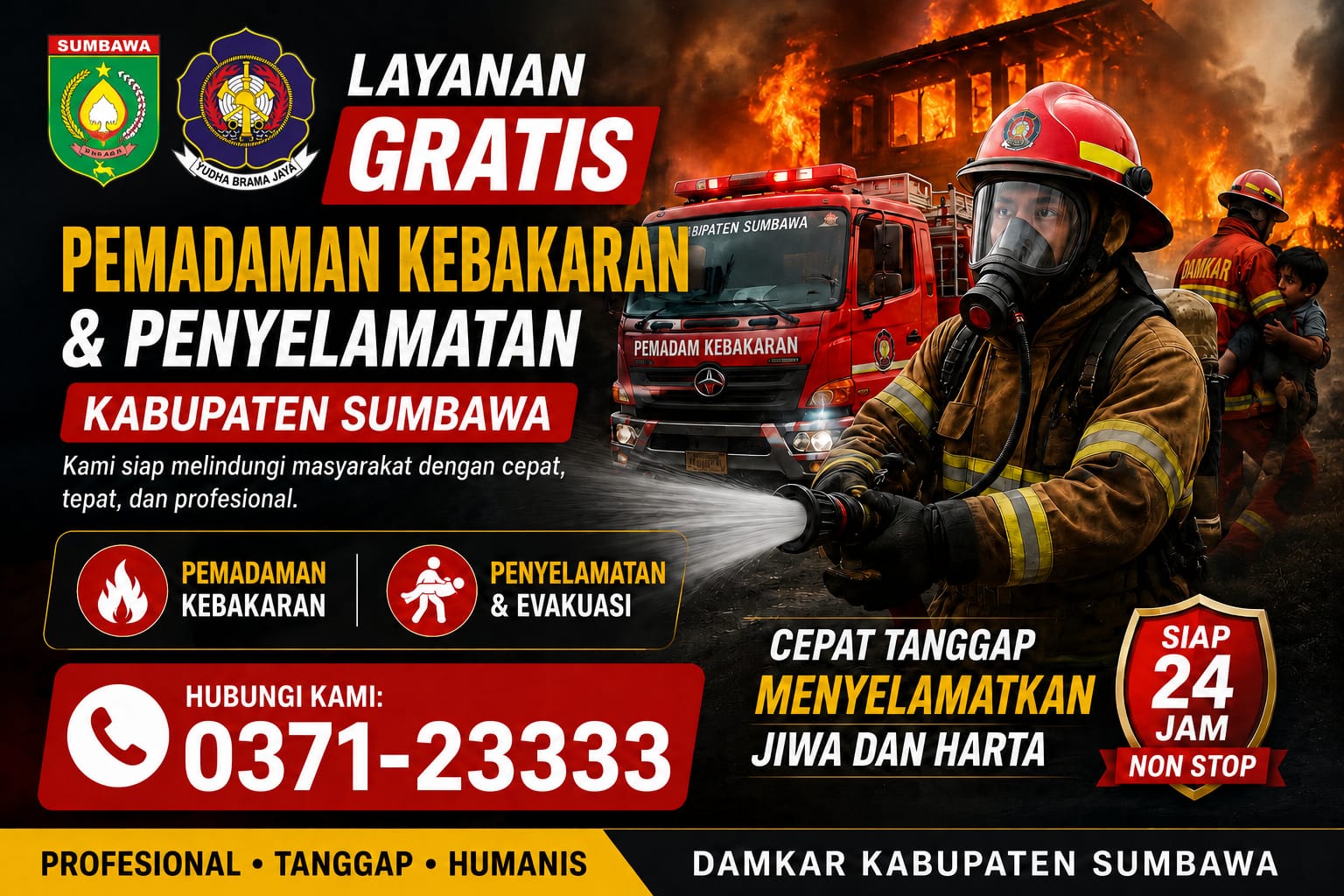 Pemadaman Kebakaran dan Penyelamatan